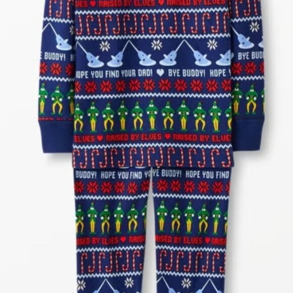 New Hanna Andersson Elf pjs pajamas size 160 14- kids pjs
